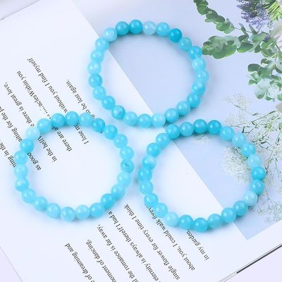 Healing Gemstone Armbanden Aquamarin Healing Armband Party Juwelen OEM
