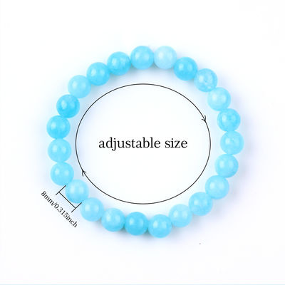 Healing Gemstone Armbanden Aquamarin Healing Armband Party Juwelen OEM