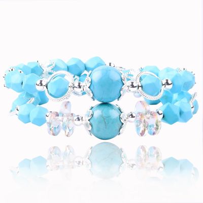 Genezende Energie Vrouwen Edelsteen Perlen Armband 4/6/8/10/12mm