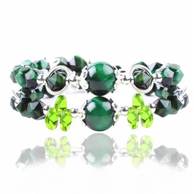 Genezende Energie Vrouwen Edelsteen Perlen Armband 4/6/8/10/12mm