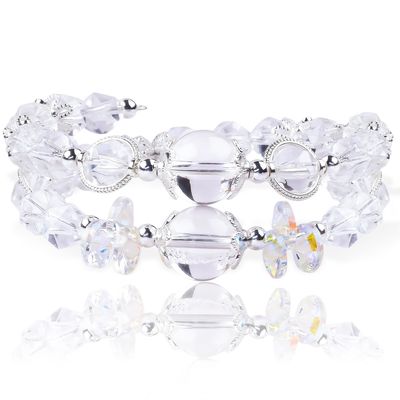 Genezende Energie Vrouwen Edelsteen Perlen Armband 4/6/8/10/12mm