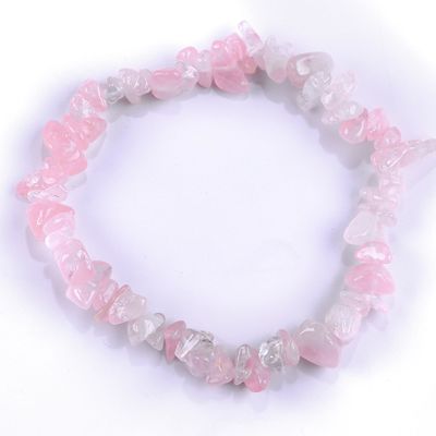Onregelmatige splinterkorrel Grijvel Genezende energie Chakra Natuurlijke steen Armband OEM ODM