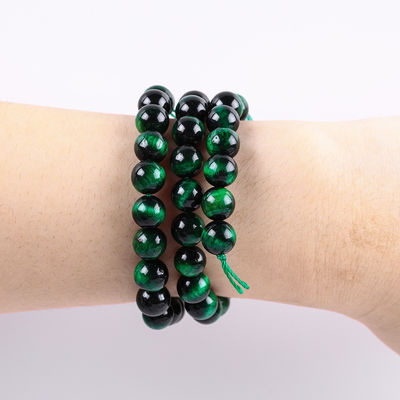 8mm Groene tijgeroog Edelsteen Healing Kristallen Steen Perlen Voor Juwelen