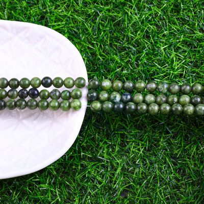 Zuidelijke Jade Ronde Perlen Natuurlijk Kristal Edelsteen Verschillende Perlen Grootte Losse Perlen Strengen voor DIY Juwelen maken