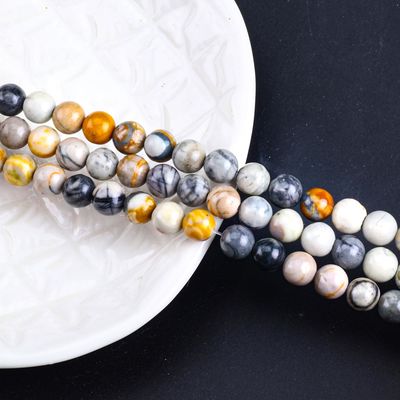 8mm natuurlijke Picasso edelstenen kralen helende kristalstenen kralen voor sieraden maken