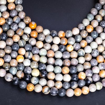 8mm natuurlijke Picasso edelstenen kralen helende kristalstenen kralen voor sieraden maken