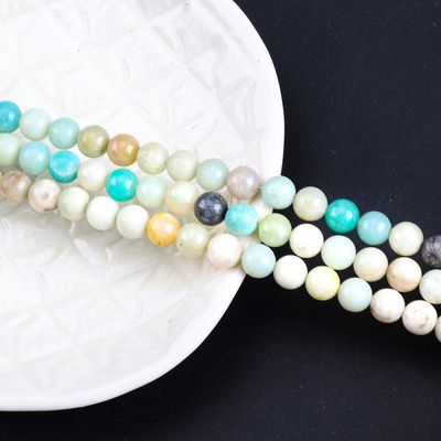 Amazonite ronde kralen natuurkristal edelsteen verschillende grootte van de kralen losse kralen strengen voor het maken van juwelen