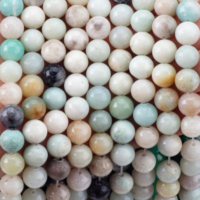 Amazonite ronde kralen natuurkristal edelsteen verschillende grootte van de kralen losse kralen strengen voor het maken van juwelen