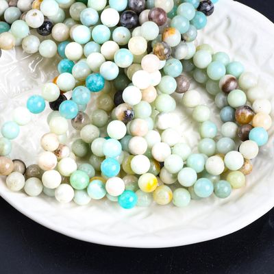 Amazonite ronde kralen natuurkristal edelsteen verschillende grootte van de kralen losse kralen strengen voor het maken van juwelen