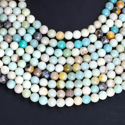 Amazonite ronde kralen natuurkristal edelsteen verschillende grootte van de kralen losse kralen strengen voor het maken van juwelen