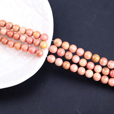8mm Redwood Grain Edelsteen Healing Crystal Stone Perlen Voor Juwelen maken