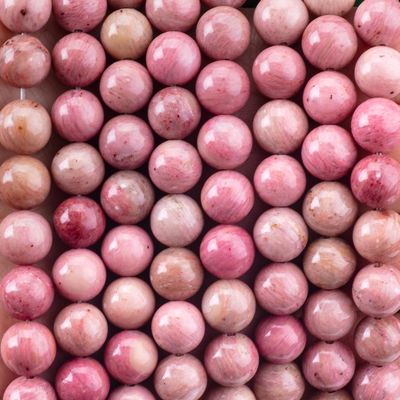 8mm Redwood Grain Edelsteen Healing Crystal Stone Perlen Voor Juwelen maken