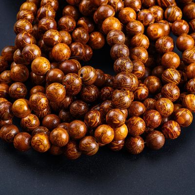 Gouddraadige jade ronde kralen natuurkristallen edelsteen losse kralen strengen voor zelfstandig sieraden maken