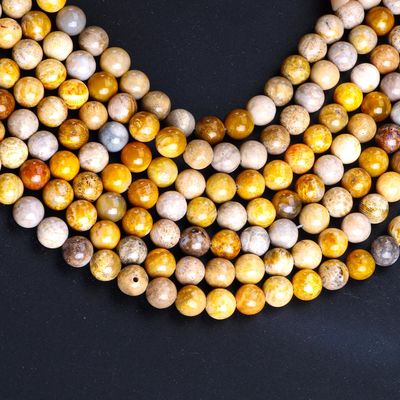 Chrysanthe steen ronde kralen natuurlijke kristal edelsteen losse kralen strengen voor zelfstandig sieraden maken