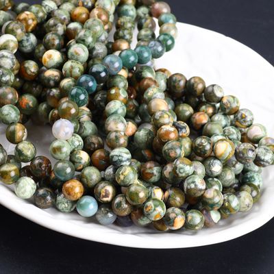 Kambaba Jasper Ronde Perlen Natuurlijk Kristal Edelsteen Losse Perlen Strengen voor DIY Juwelen maken