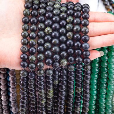 Curbstone ronde kraal natuurlijke kristal edelsteen losse kraal strengen voor doe-het-zelf sieraden maken