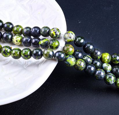 Serpentine Jade Ronde Perlen Natuurlijk Kristal Edelsteen Losse Perlen Strengen voor DIY Juwelen maken