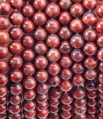 Natuurlijke 8mm Semi-Precious Sesam Jasper losse kralen voor het maken van sieraden