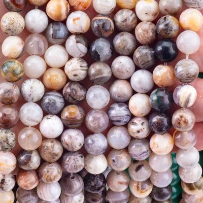 Echte natuurlijke bamboe agate edelsteen voor sieraden maken Diy Armband halsketting Ring