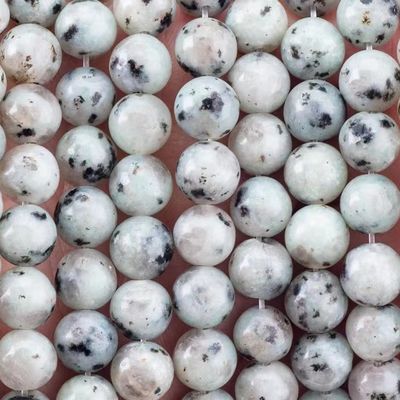 8mm gepolijste natuurlijke Kiwi Jasper Perlen Juwelen maken Halsketting Armband Ohrring