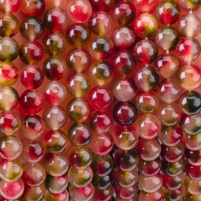 8 mm heldere bloem agate edelsteen helende kristalsteen kraal voor sieraden maken