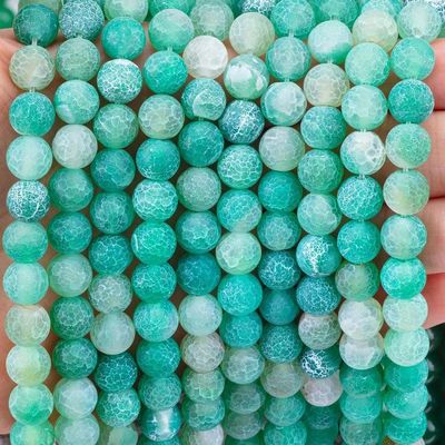 Gepolijste 8 mm groene natuurlijke amethist kristallen kraal voor armband halsketting
