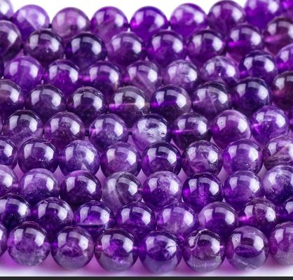 Donkere amethist halfedelstenen kralen losse edelstenen voor het maken van sieraden