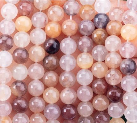 Violet steen losse kralen strengen 4 mm halfschattige kralen voor feestjuwelen
