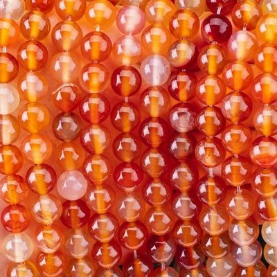 8mm vuur kwarts edelsteen kralen helende kristalsteen kralen voor sieraden maken