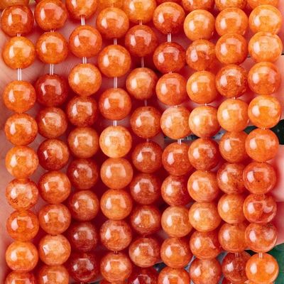 8 mm kristallen donkere rode Aventurine Healing Gemsotne Ronde losse kralen voor handgemaakte sieraden