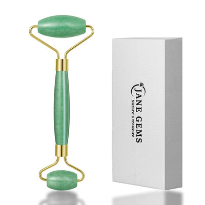 Gezichtsmassage 100% natuurlijk kristalgroen Aventurine Gezichts Jade Roller