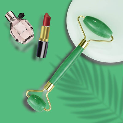 Gezichtsmassage 100% natuurlijk kristalgroen Aventurine Gezichts Jade Roller