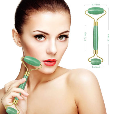 Gezichtsmassage 100% natuurlijk kristalgroen Aventurine Gezichts Jade Roller