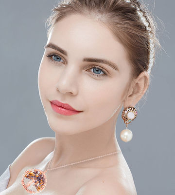 2.6*2.2 inch/6.6*5.2 cm Chakra Edelsteen Ketting Afgifte Angst