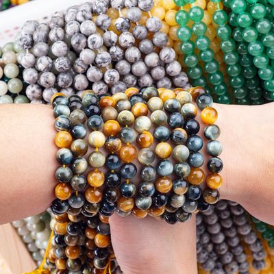 8mm Dream Tiger Eye Edelsteen Perlen Healing Crystal Stone Perlen Voor Juwelen Maken