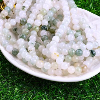 TianShan Smaragd Groen Ronde Perlen Natuurlijke Kristallen Edelsteen Verschillende Perlen Grootte Losse Perlen Strengen voor DIY Juwelen maken