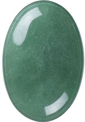 Natuurlijke gepolijste groene Aventurine Palmsteen Groene Aventurine Pocket Worry Edelsteen Voor stressvermindering Huisversiering
