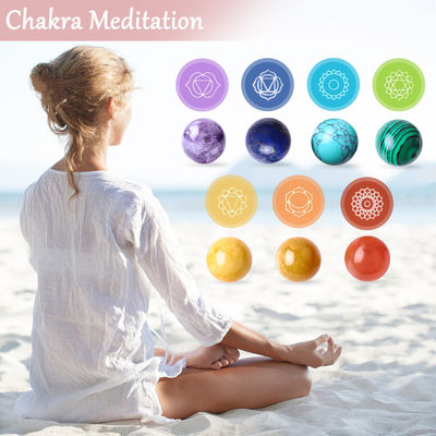 Gevarieerde 16mm Healing Crystal Sphere Ball voor woningversiering