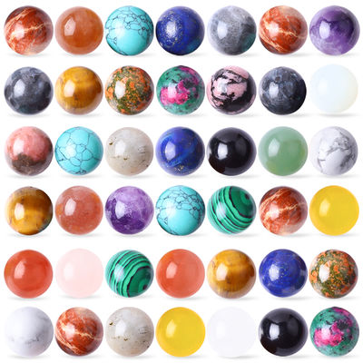 Gevarieerde 16mm Healing Crystal Sphere Ball voor woningversiering