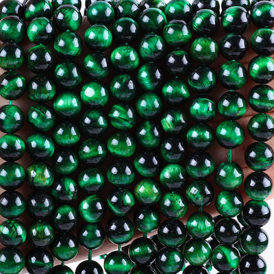 8mm Groene tijgeroog Edelsteen Healing Kristallen Steen Perlen Voor Juwelen