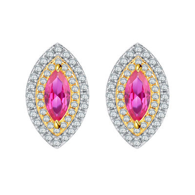 Marquise Shape Exclusief vakmanschap oorbel Edelsteen Zircon Bruidsjuwelen