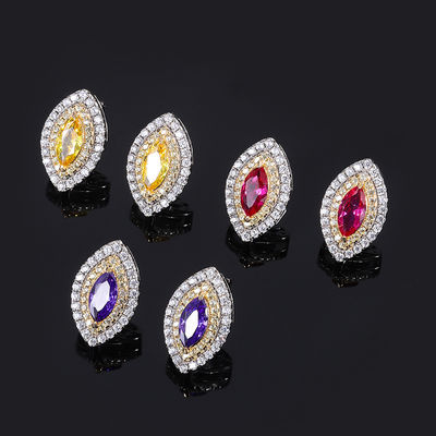 Marquise Shape Exclusief vakmanschap oorbel Edelsteen Zircon Bruidsjuwelen