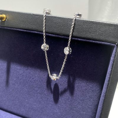 Glanzend Verhoogd 925 Sterling Zilver Moissanite Diamanten Armband Vrouwen