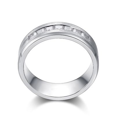 18k goud moissanite diamant verlovingsring aangepaste kleur