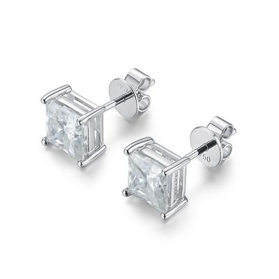 18K gouden moissanite diamanten oorbellen als verjaardagscadeau
