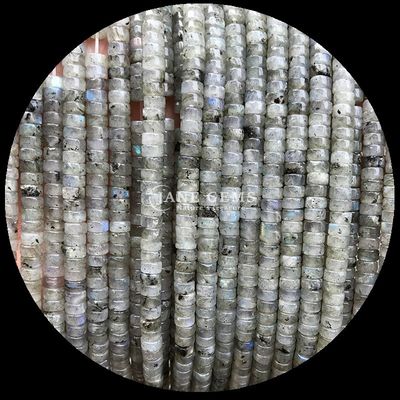 Gems Bead Labradorite/Red Turquoise/Lapis Lazuli/Unakite Drum Shape Loose Bead Strands voor genezende energie