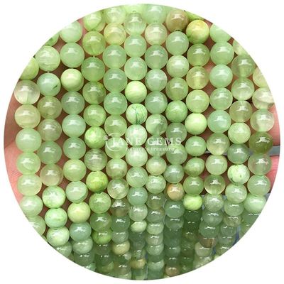 Groothandel Natuurlijke kristal edelstenen ronde kalcedoniekransen jade ronde losse kralen accessoires voor doe-het-zelf armband halsketting