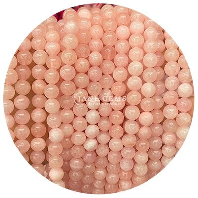 Groothandel Natuurlijke kristal edelstenen ronde kalcedoniekransen jade ronde losse kralen accessoires voor doe-het-zelf armband halsketting