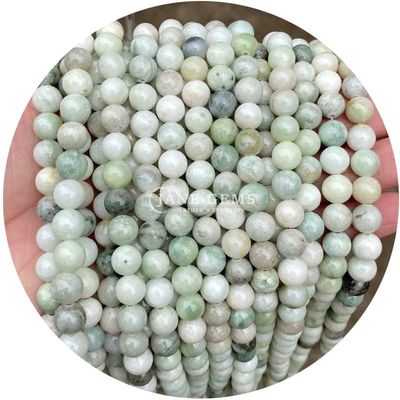 Groothandel Ronde natuursteen kralen Ronde losse edelsteen kralen Accessoires 8mm Aquamarin losse kralen voor DIY sieraden