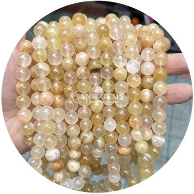 Groothandel Ronde natuursteen kralen Ronde losse edelsteen kralen Accessoires 8mm Aquamarin losse kralen voor DIY sieraden